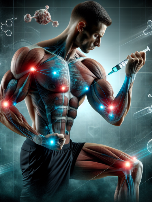 Trainingsintensität und Hormonregulierung: Die Rolle der Oxymetholon-Injektion im Sport.