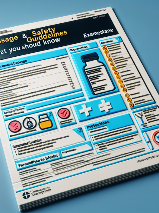 Dosierung und Sicherheitshinweise für Exemestan: Was Sie wissen sollten