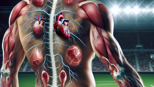 Negative Effekte von Methandienon auf die Haut im Sport.