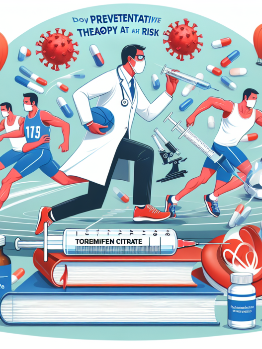 Präventive Therapie bei hohem Risiko: Wie Toremifen citrat im Sport eingesetzt wird