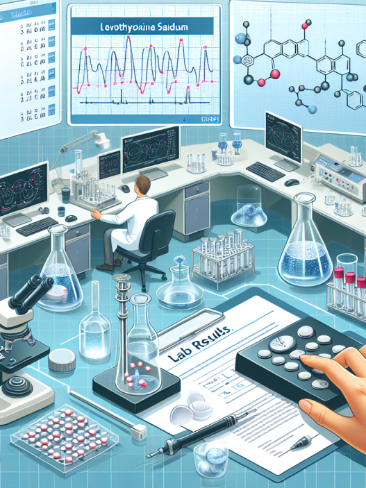 Umgang mit wechselnden Laborwerten bei Levothyroxine sodium.