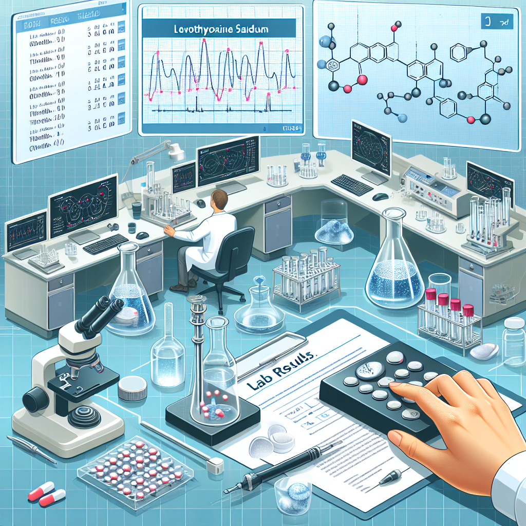 Umgang mit wechselnden Laborwerten bei Levothyroxine sodium.