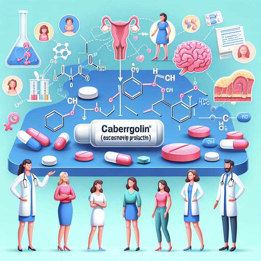 Unterstützung bei der Behandlung von Prolaktinüberschuss bei Frauen: Wie Cabergolin helfen kann