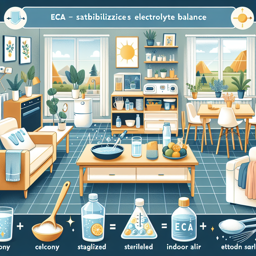 Wie ECA das Elektrolytgleichgewicht im Alltag stabilisiert