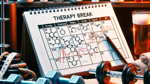 Therapiepausen planen bei langfristiger Einnahme von Testosteron undecanoat im Kraftsport