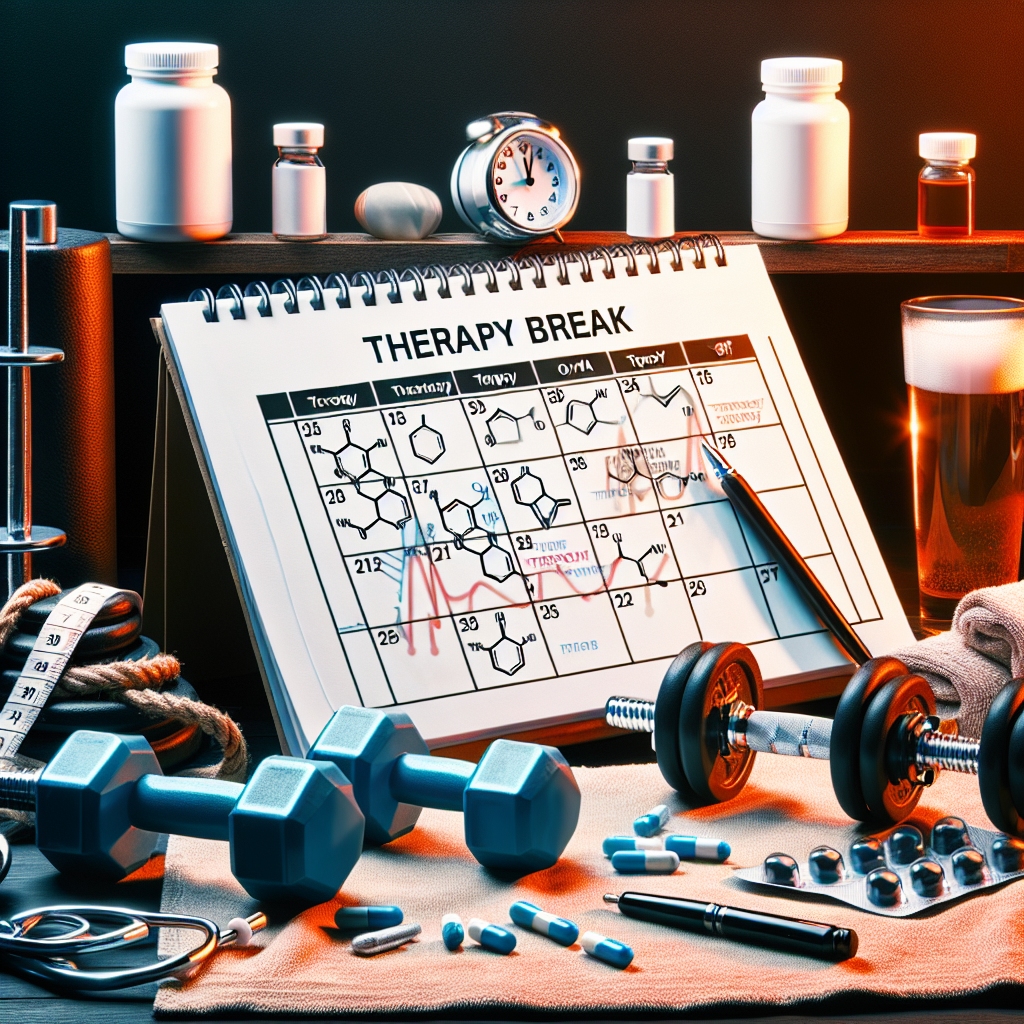 Therapiepausen planen bei langfristiger Einnahme von Testosteron undecanoat im Kraftsport
