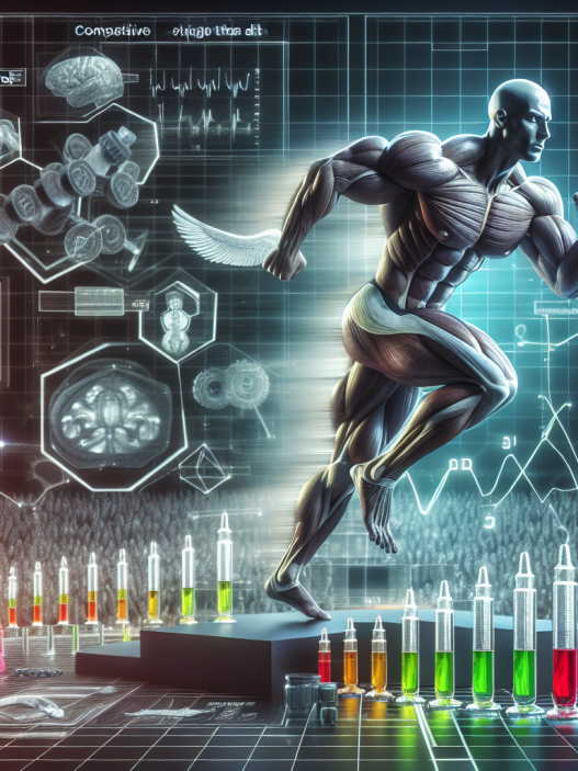 Wettkampfbühne und die Unterstützung durch Trenbolon im Hormonstoffwechsel